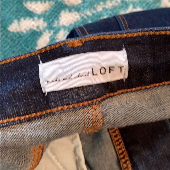 LOFT Mid Rise Jean Leggings - Picture 3 of 5